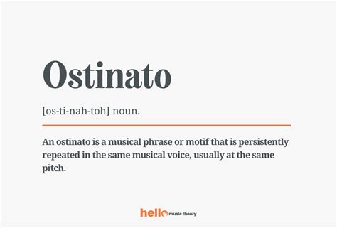 Ostinato .